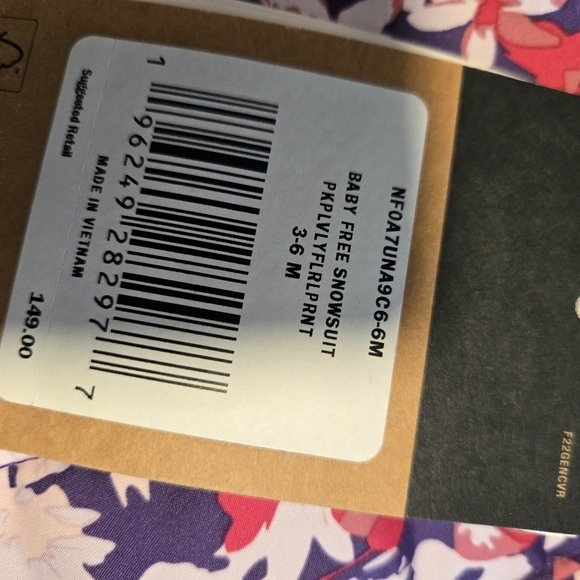 The North Face Purple and Pink Snowsuit - Picture 5 of 7